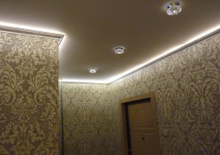 светодиодная подсветка потолка